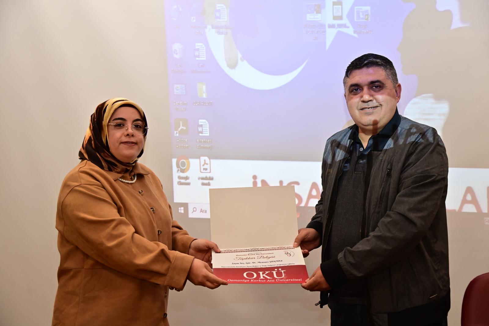 Okü'de 10 Aralık'ta Gündem Filistin, Sudan Ve Doğu Türkistan (2)