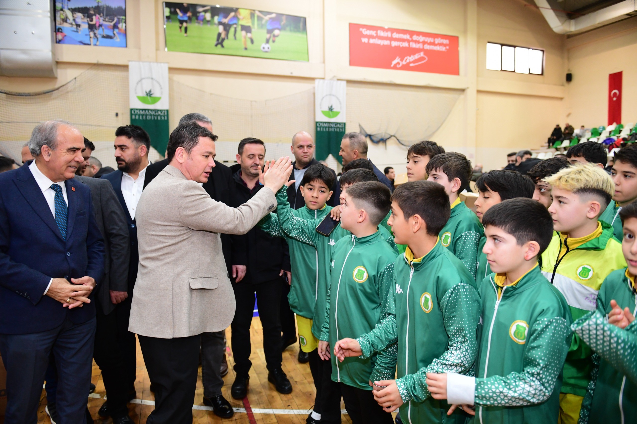 Osmangazi’de Amatör Sporlara Forma Desteği (1)