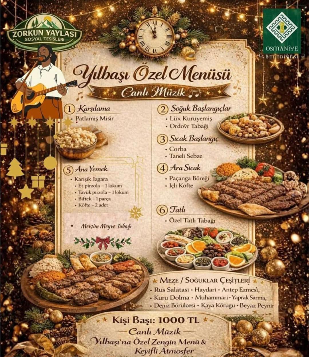 Osmaniye Belediyesi’nden Yılbaşına Özel Canlı Müzikli Organizasyon-1