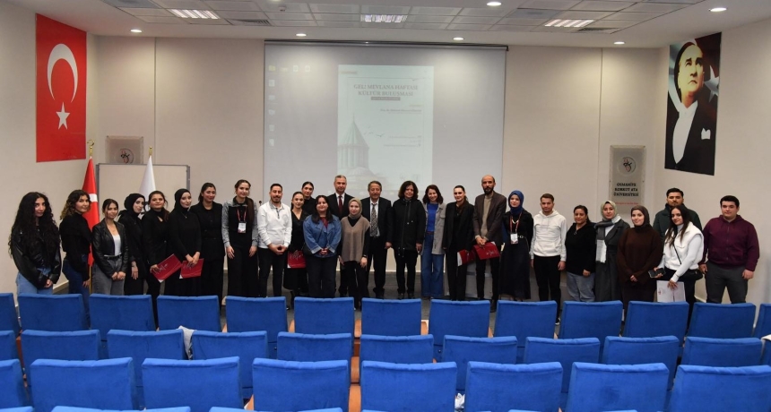 Osmaniye Okü’de Mevlana Celaleddin Rumi Anıldı (1)