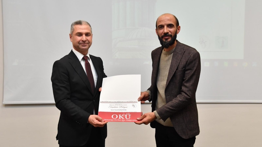 Osmaniye Okü’de Mevlana Celaleddin Rumi Anıldı (5)