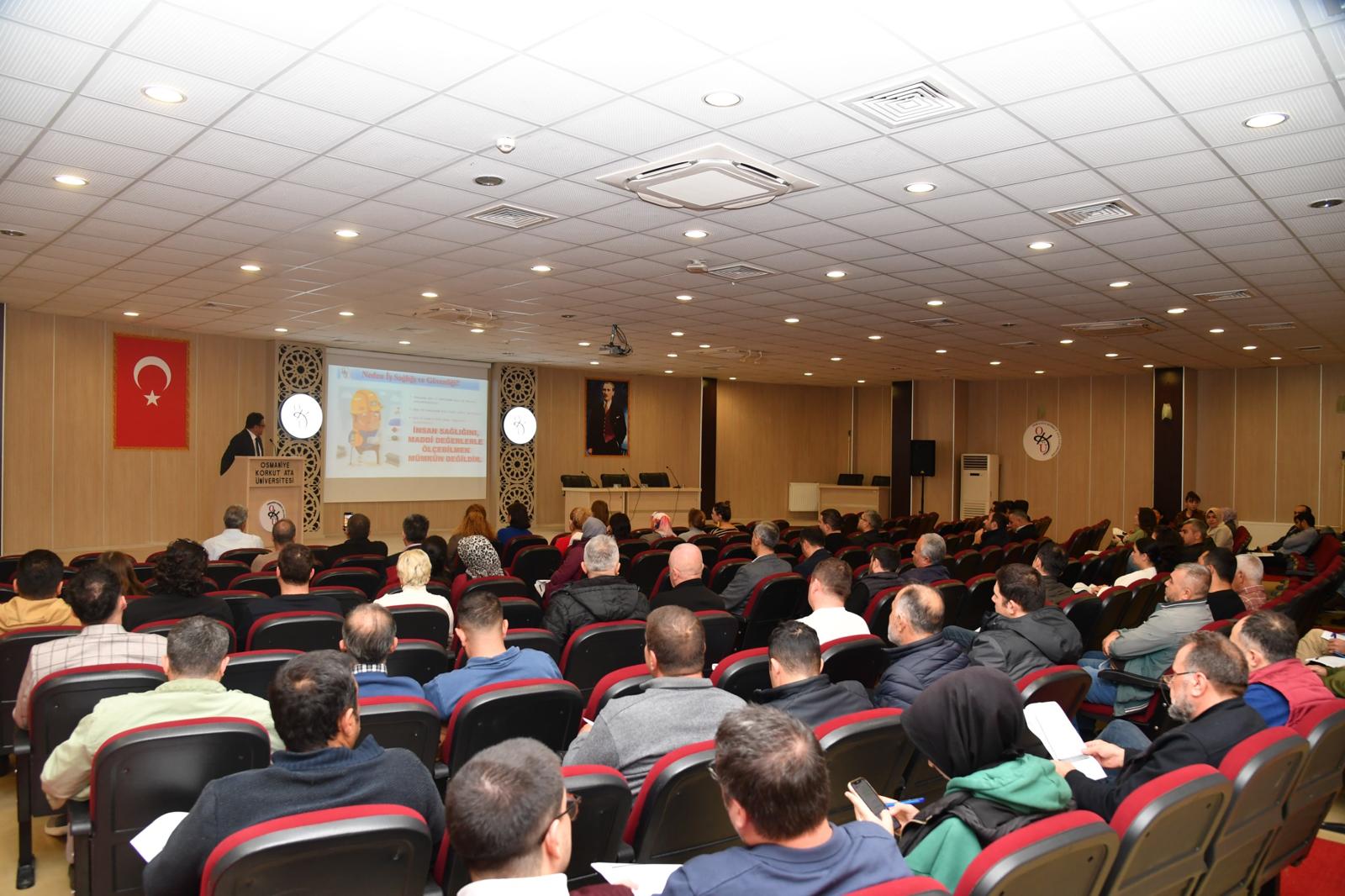 Osmaniye Okü'de Personel Güvenliği İçin Eğitim Programı (2)