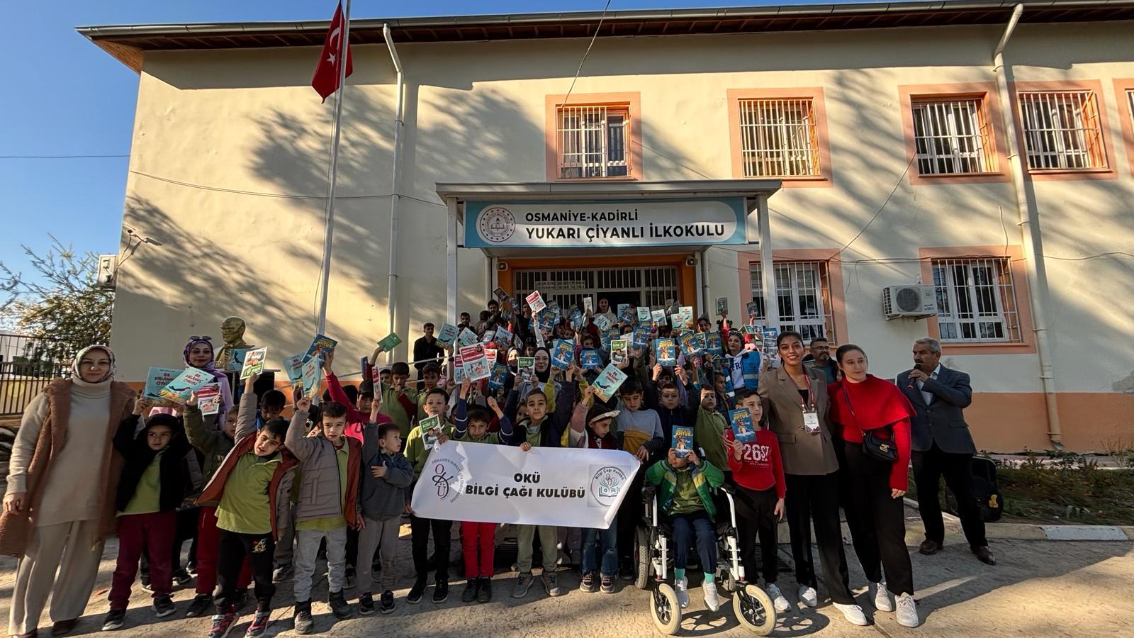 Osmaniyede Okü Öğrencilerinden Miniklere Eğitim Desteği (2)