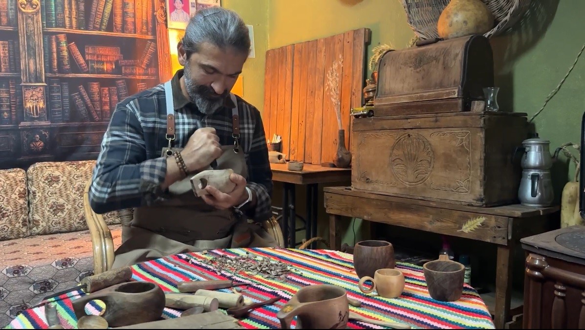 Osmaniyeli Öğretmen Babaevini Atölyeye Dönüştürdü (1)