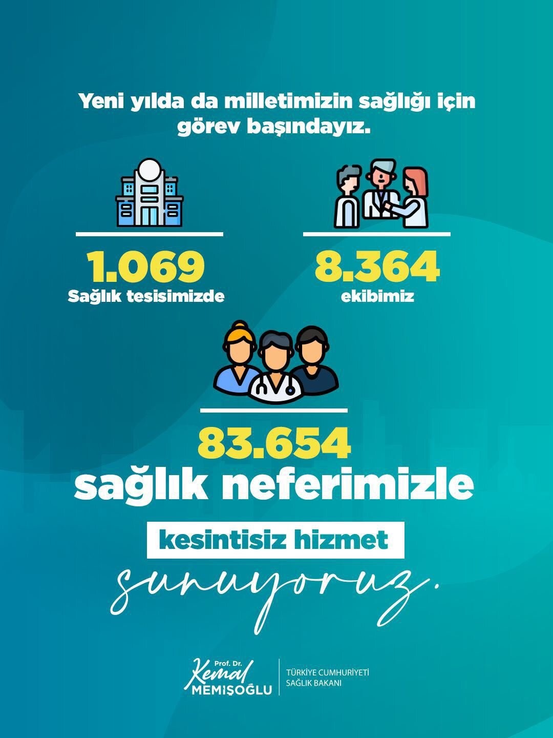 Sağlık Ordusu Yılbaşında Da Nöbette-1