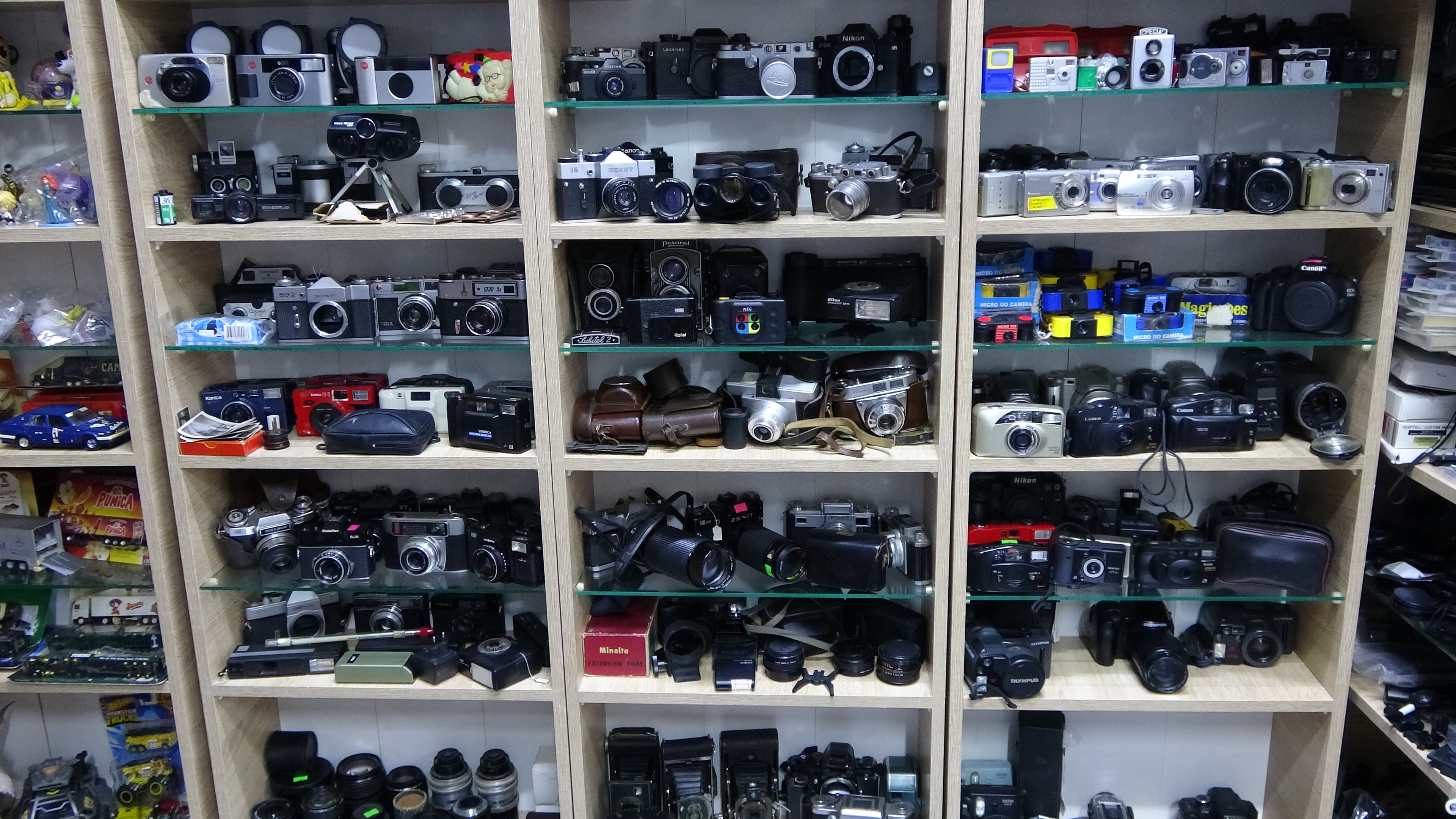 Tamir İçin Gitti, Koleksiyoner Oldu Nadir Fotoğraf Makineleri Arşivi!