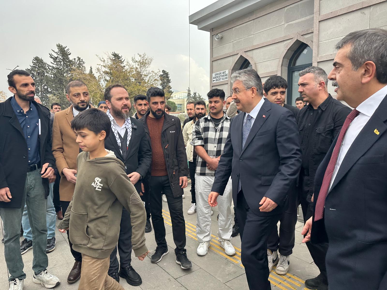 Tügva Osmaniye'den Filistin İçin Basın Açıklaması