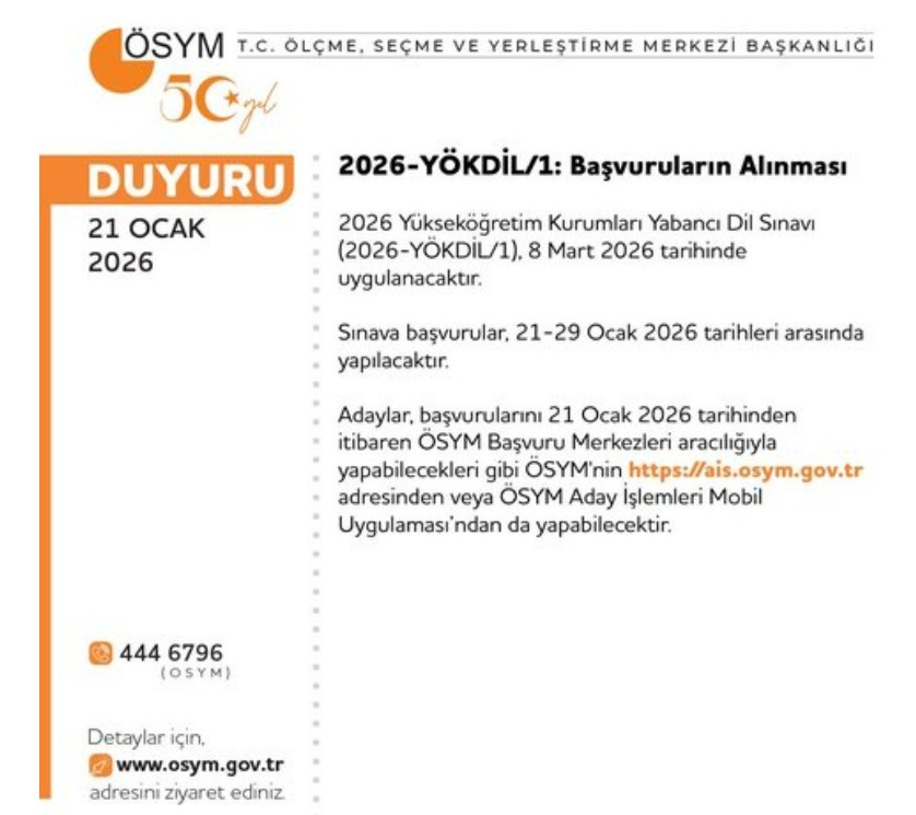 2026 Yökdi̇l 1 Başvuruları Başladı (3)