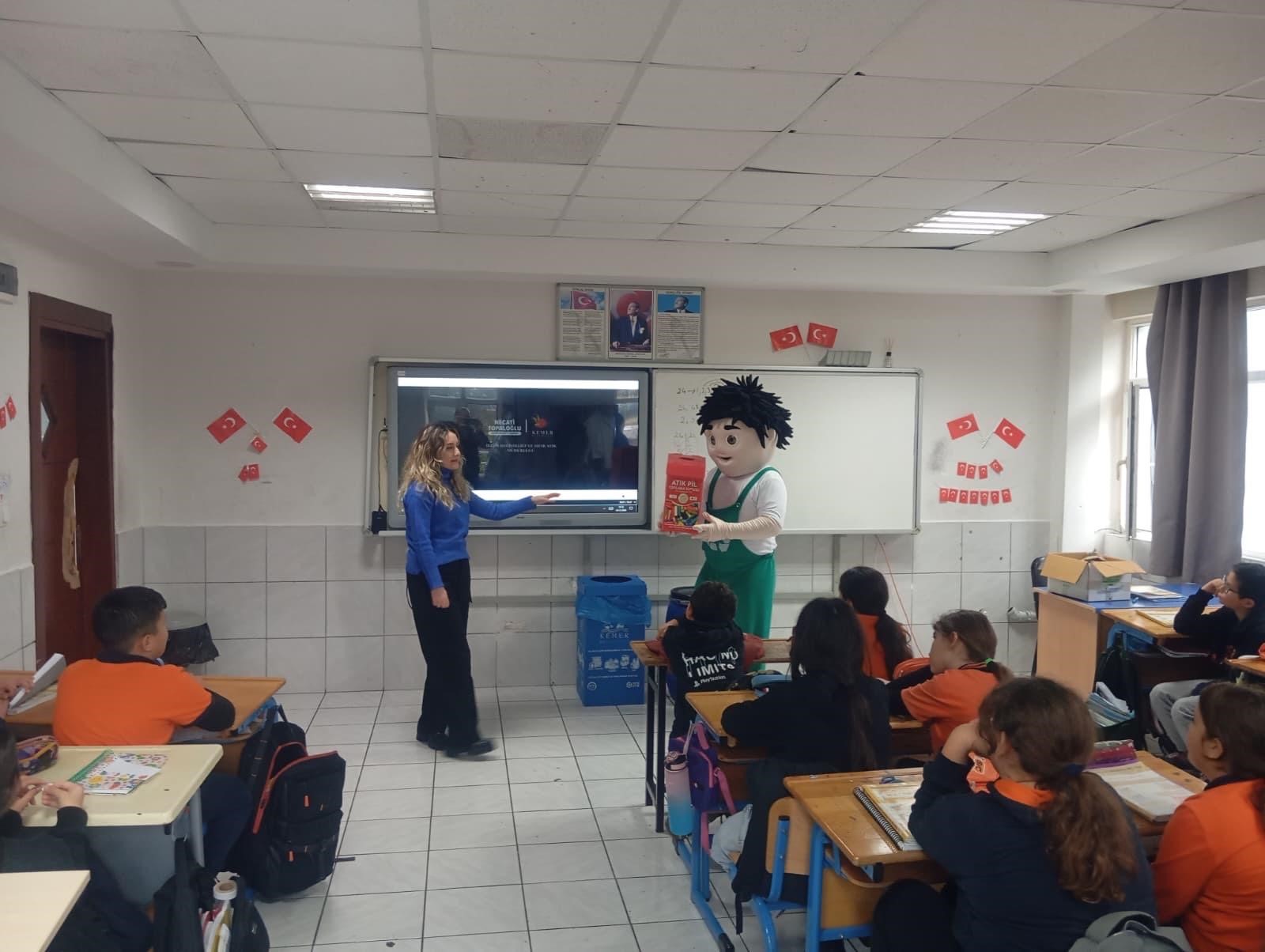 22 Okulda 1306 Öğrenciye Sıfır Atık Eğitimi-1