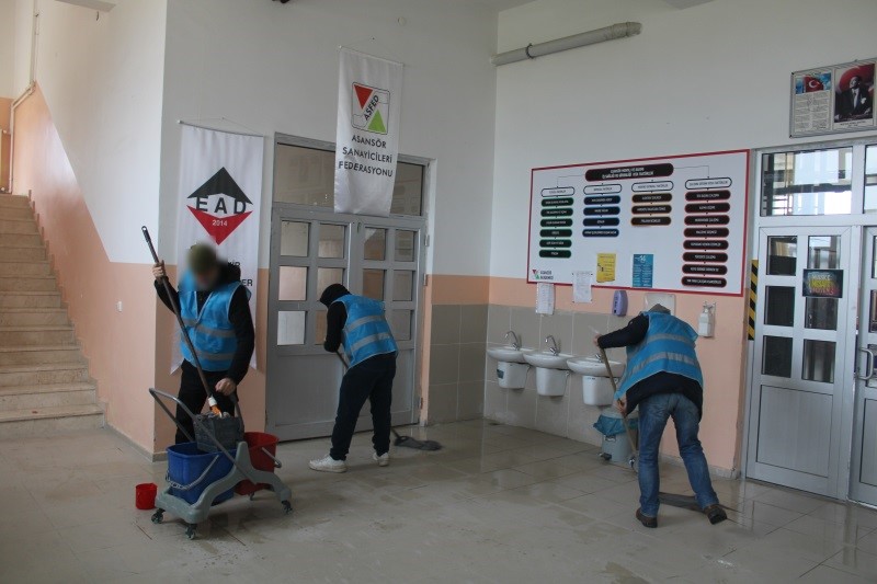 Ara Tatilde Okullarda Bakım Ve Düzenleme Çalışmaları-1