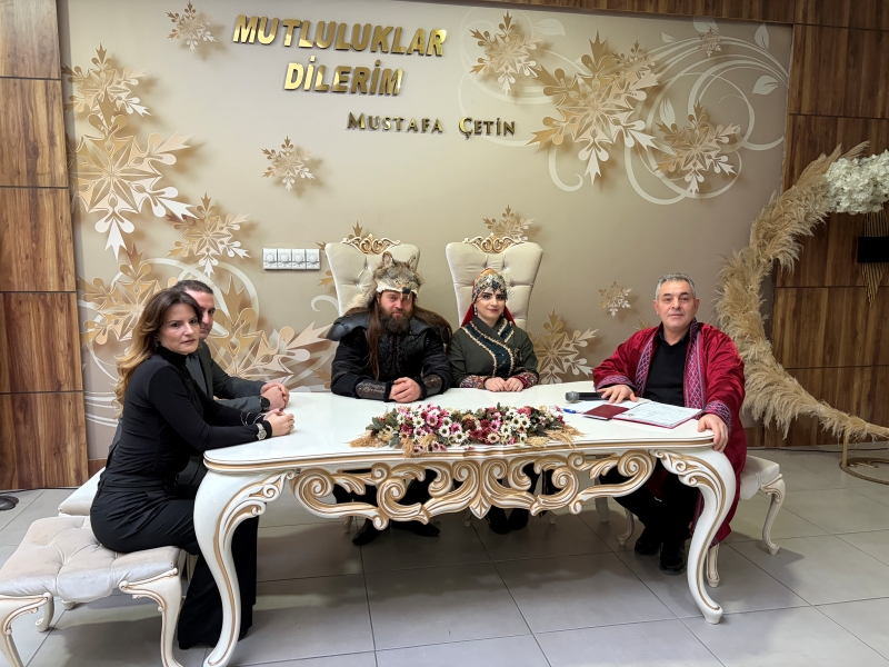 Dizi Tadında Nikah Atıyla Evet Dedi!-1