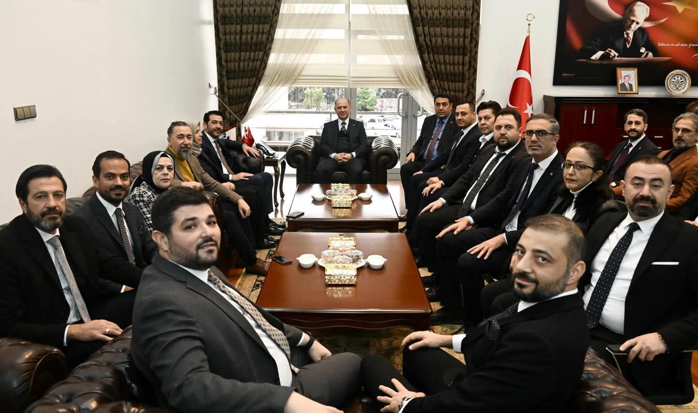 Osmaniye AK Parti Vali Mehmet Fatih Serdengeçti ziyareti