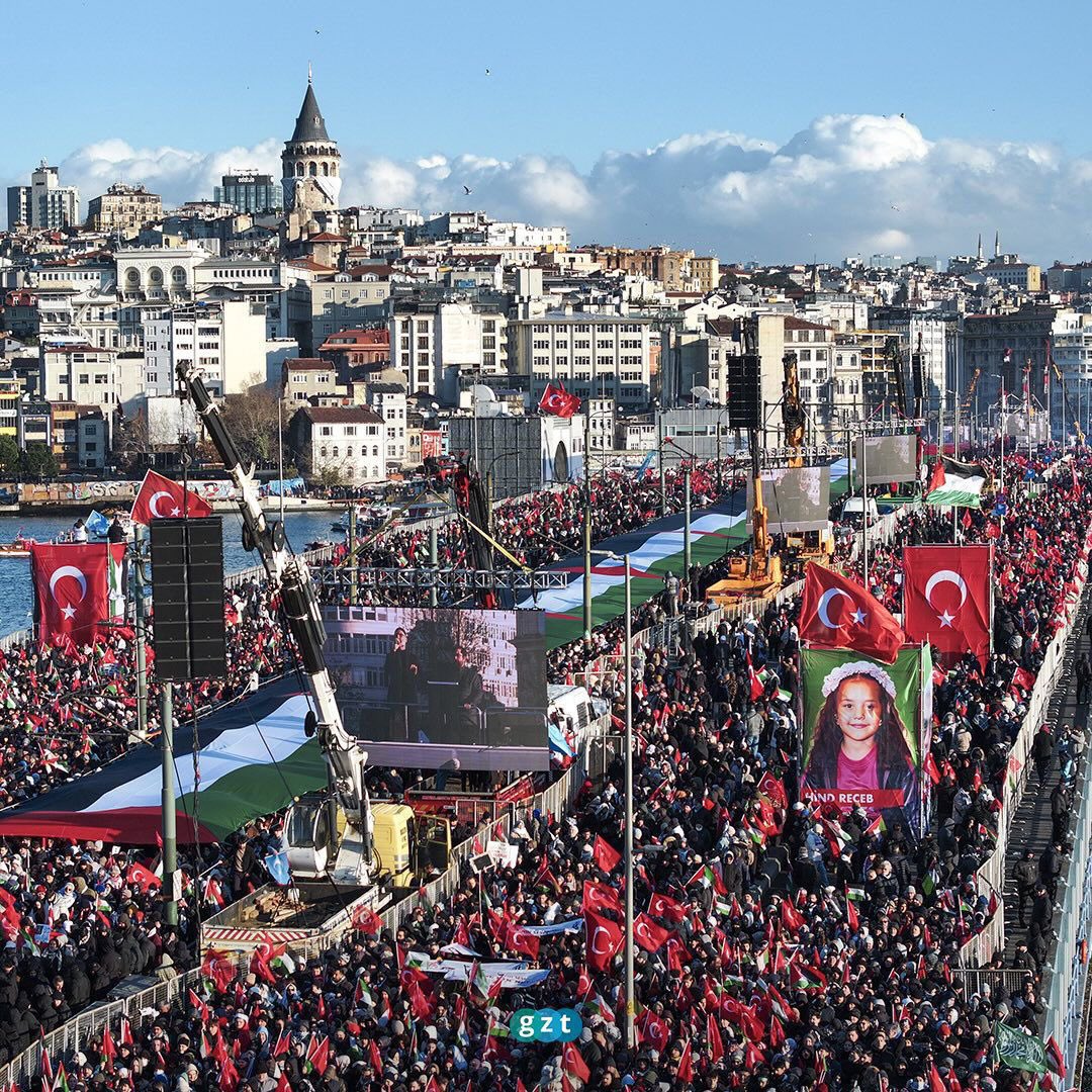 Filistin Özgür Olana Kadar Susmayacağız!