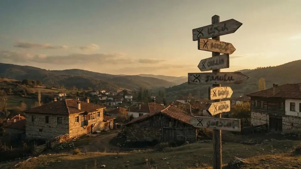 Haritada Gülümseten Köy İsimleri (3)