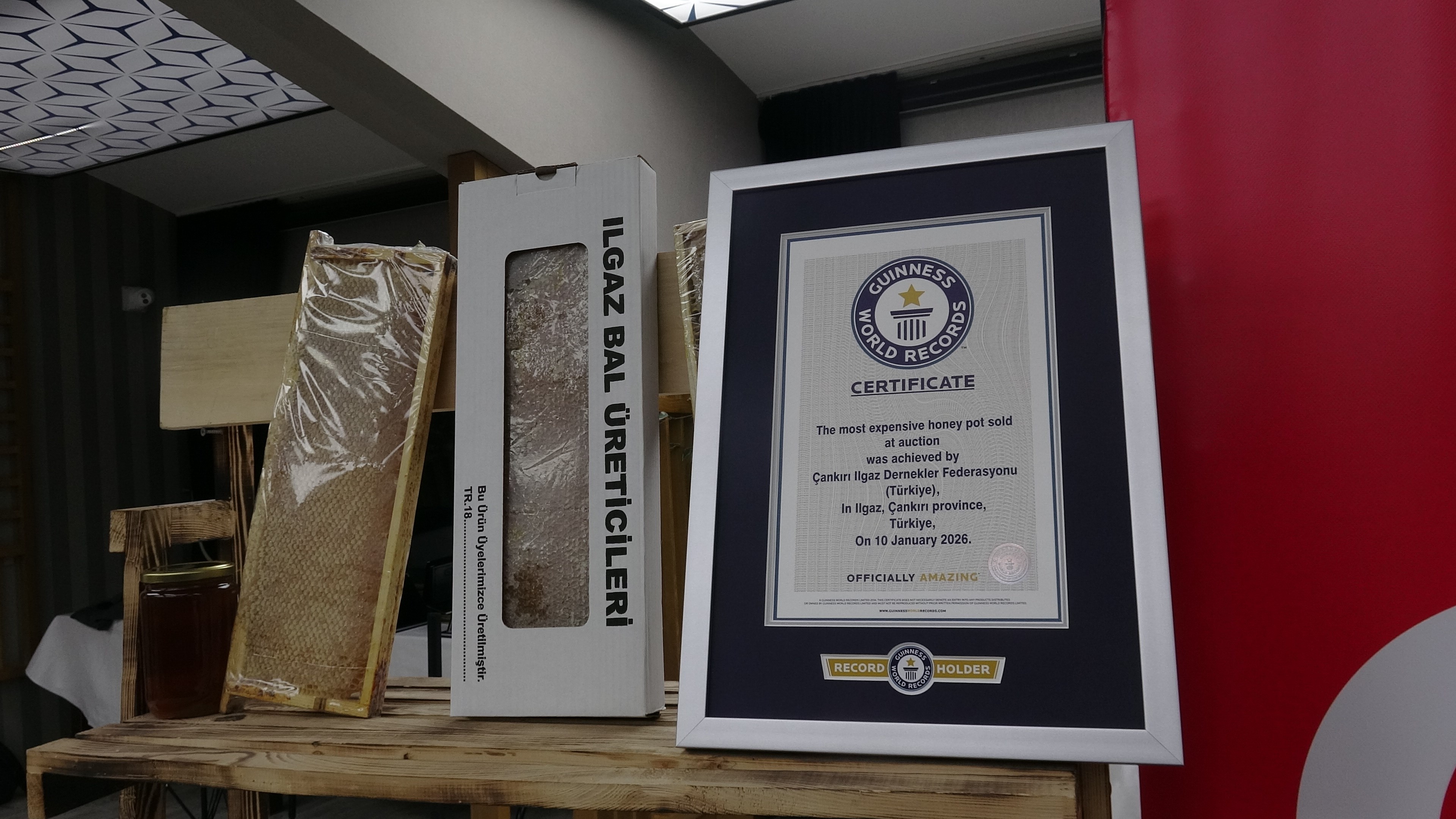 Ilgaz Balı Guinness Rekor