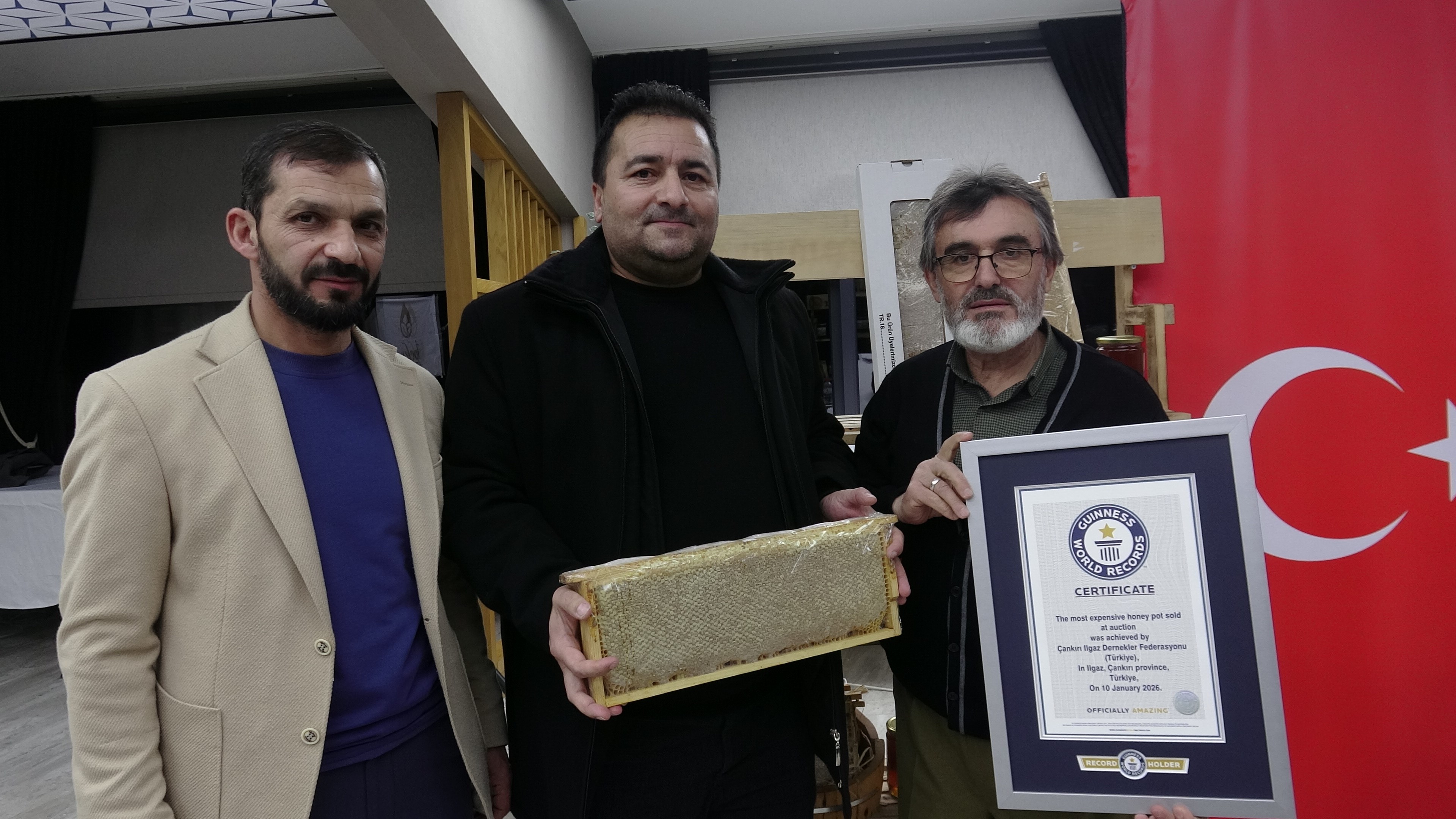 Ilgaz Balı Guinness Rekorlar Kitabı'nda-1