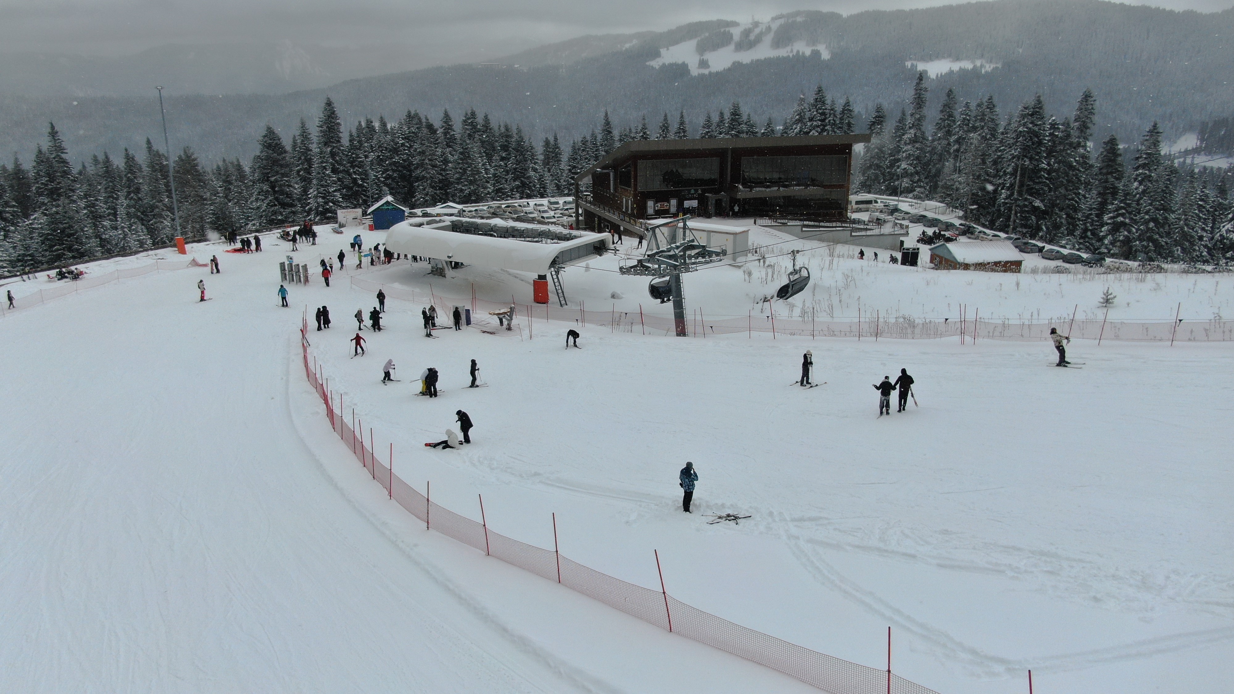 İlgaz Dağı'nda Yarı Yıl Tatili Yoğunluğu!