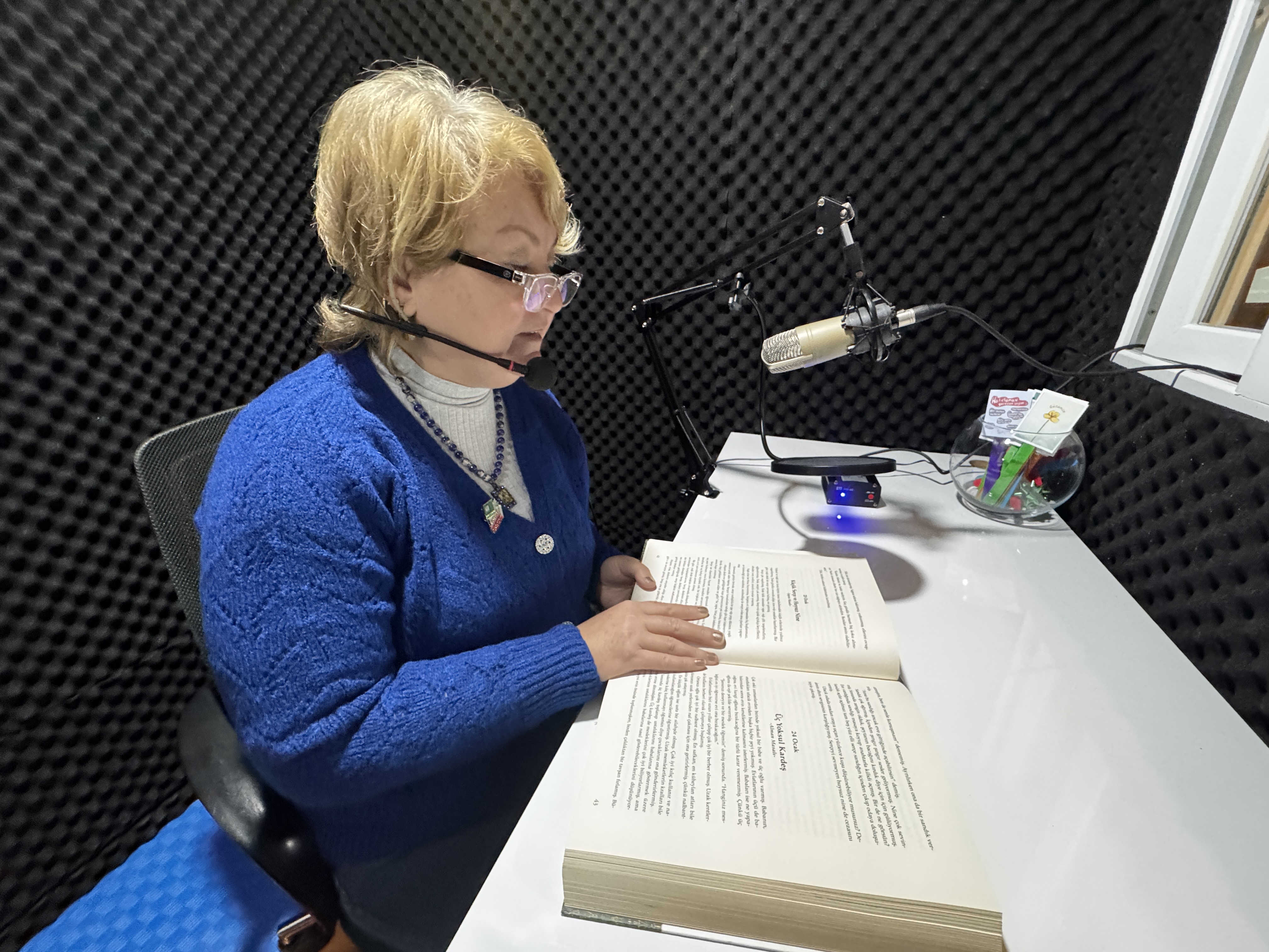 “Kitaplar Konuşuyor” Projesi Görme Engellilere Ses Oluyor-1