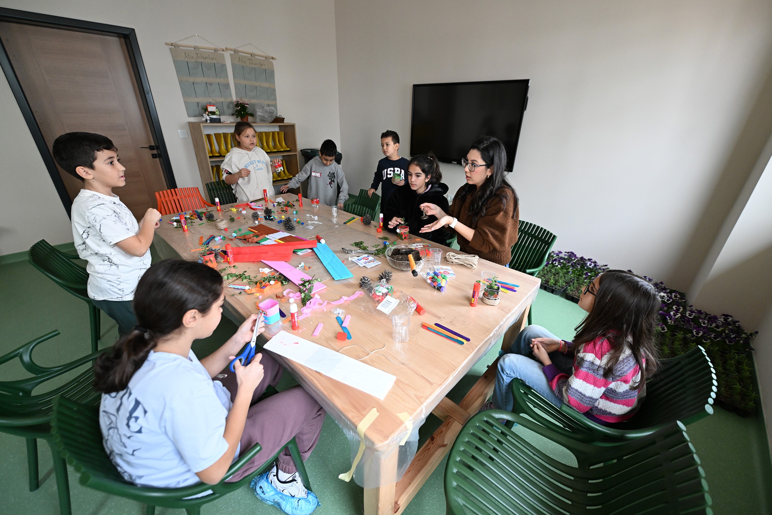 Mersin’de Çocuk Kampüsü 8 Atölyesiyle Eğitim Sunuyor (3)