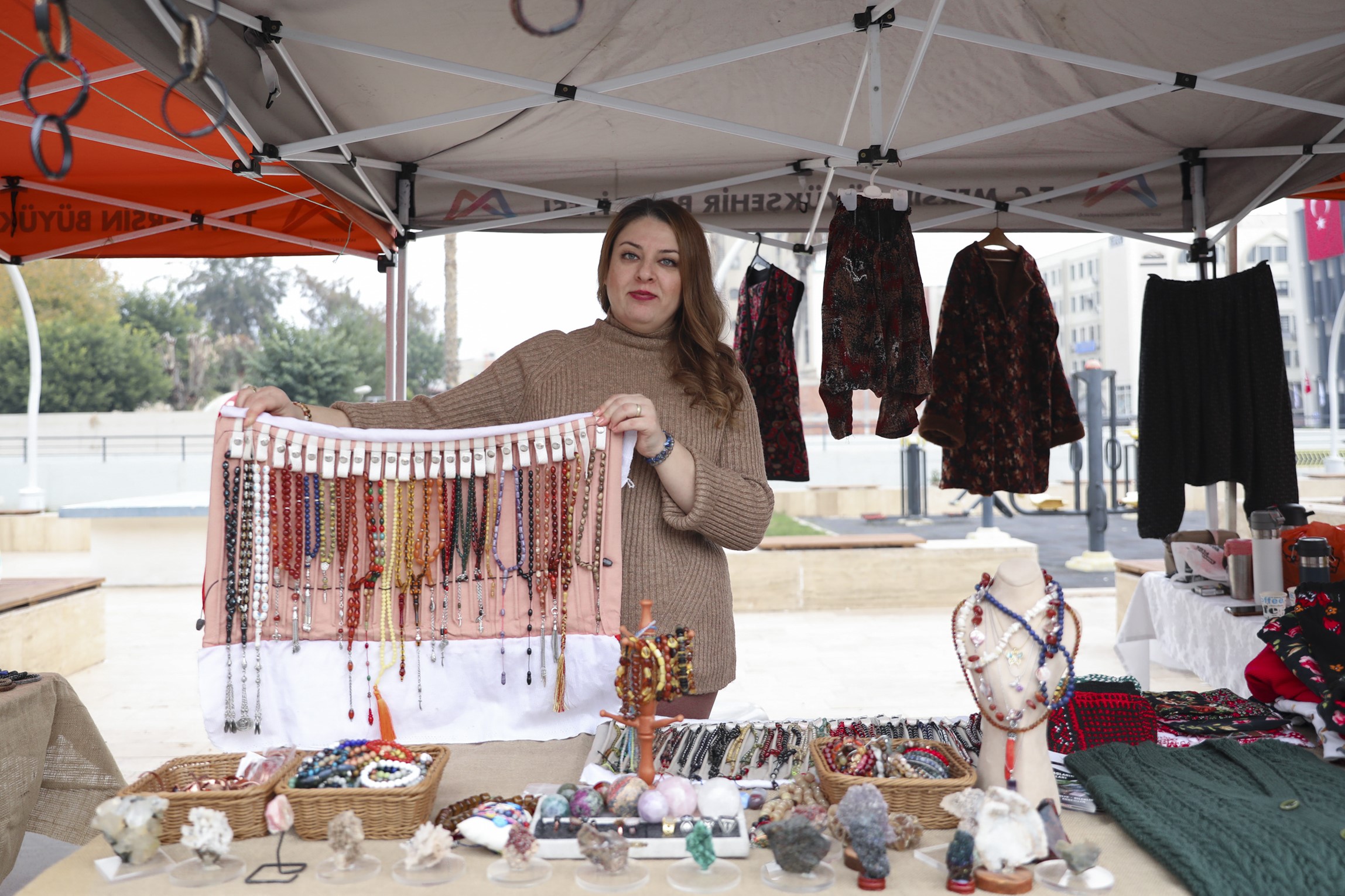 Mersin’de Üretici Kadın Stantları Kadın Emeğini Büyütüyor (1)