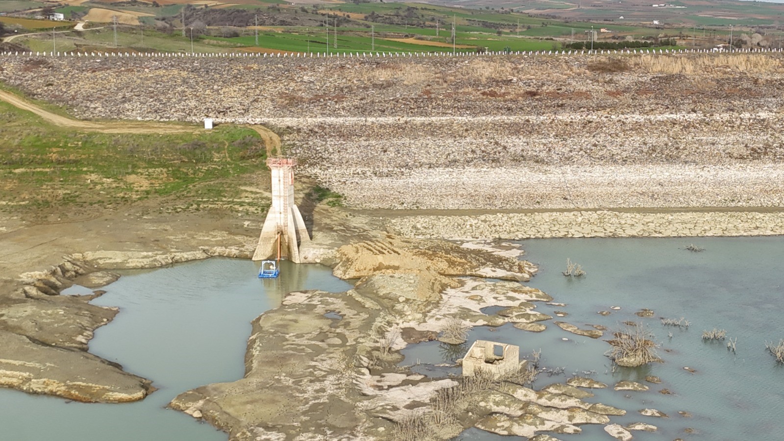 Naip Barajı’nda Kuraklık Su Seviyesi Yüzde 1’In Altında-1