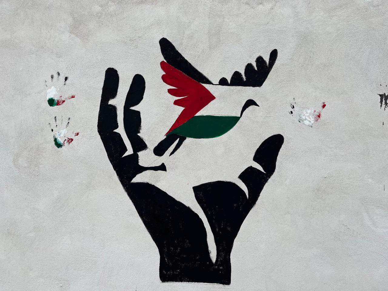 Osmaniye Ak Parti Kadın Kollarından Gazze Temalı Duvar Çalışması!-1