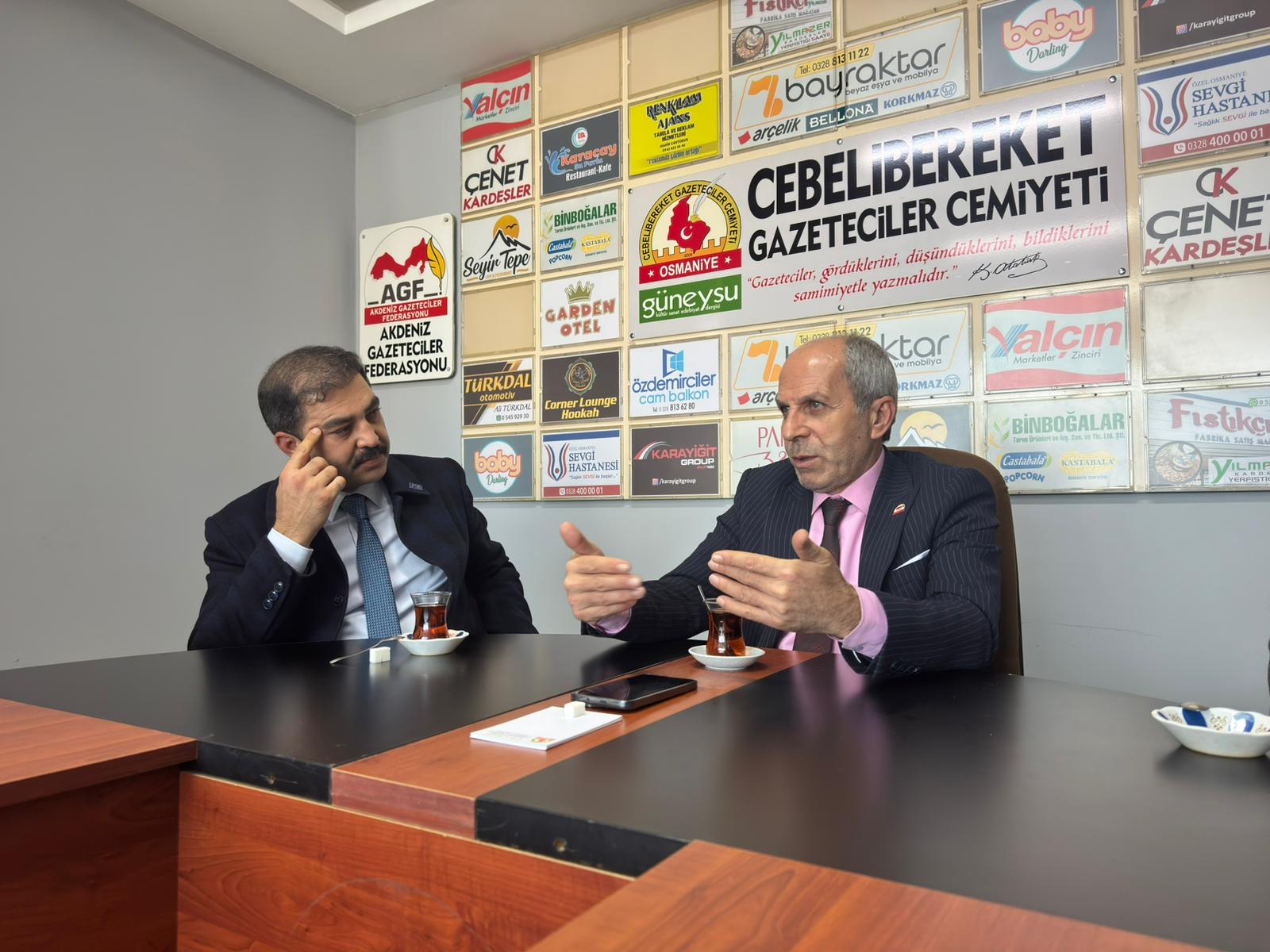 Osmaniye Anahtar Parti Gazeteciler Günü'nde Cgc'de-1