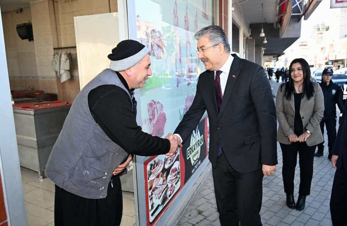 Osmaniye Valisi Yılmaz Kadirli Esnafını Ziyaret Etti (2)