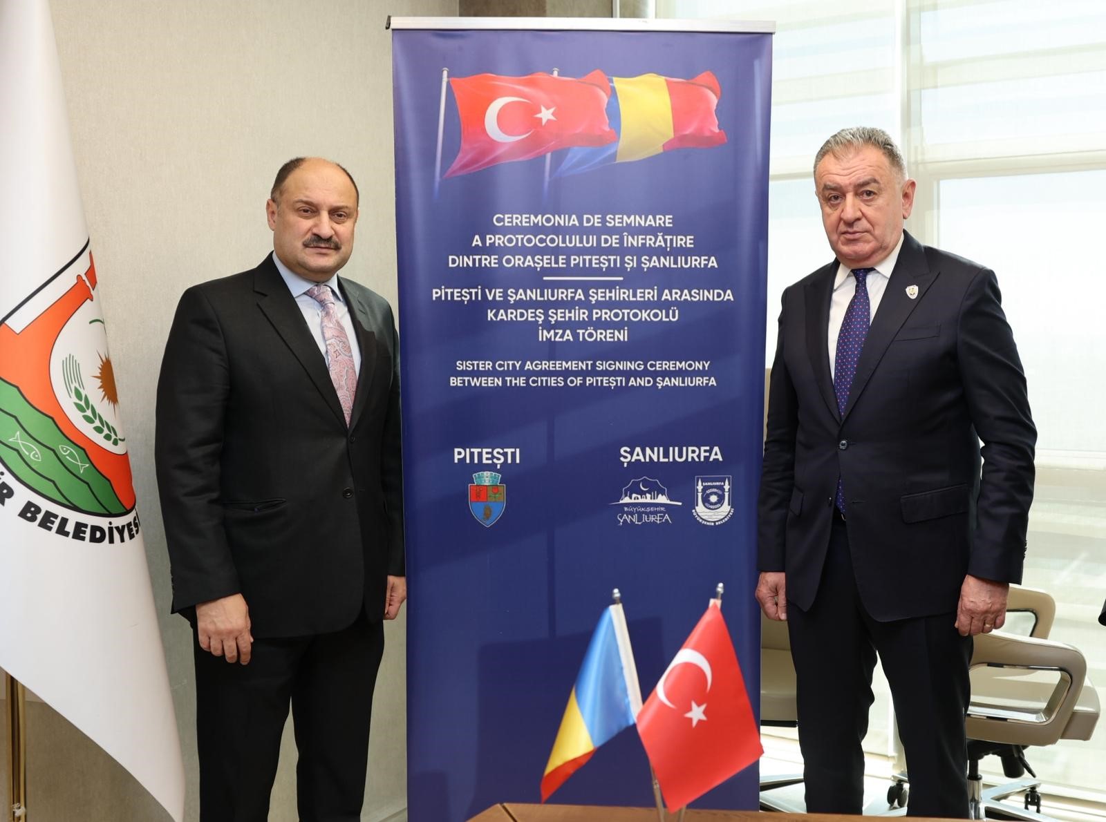 Şanlıurfa Ile Romanya’nın Piteti Kenti Kardeş Şehir Oldu-1