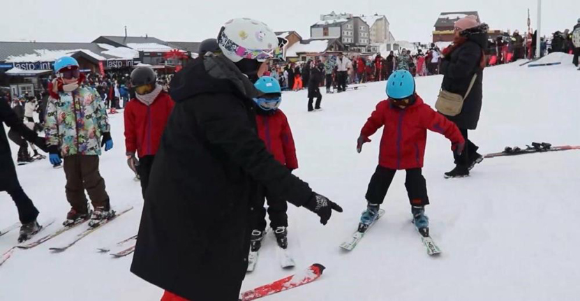Sehit Cocuklari Erciyes Kayak Egitimi1