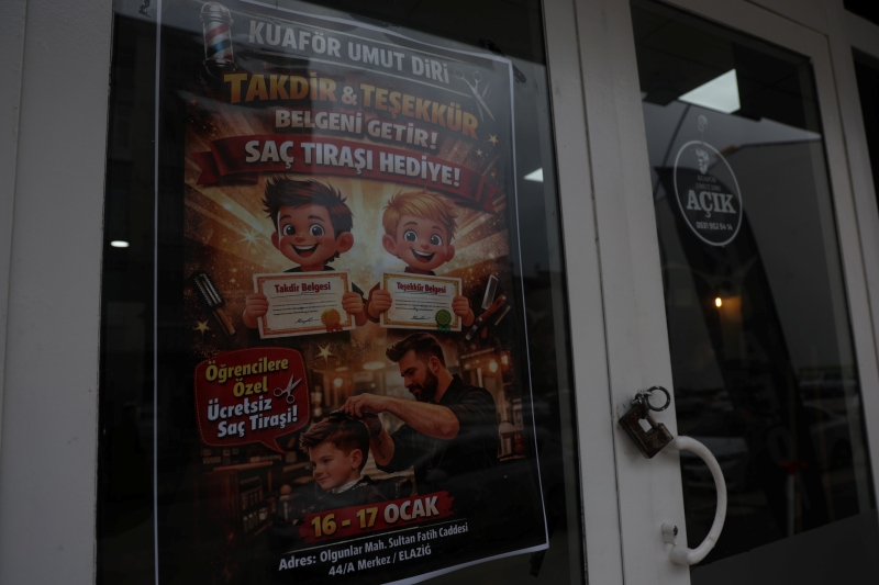 Takdir Ve Teşekkür Karnesine Ücretsiz Tıraş Hediyesi1