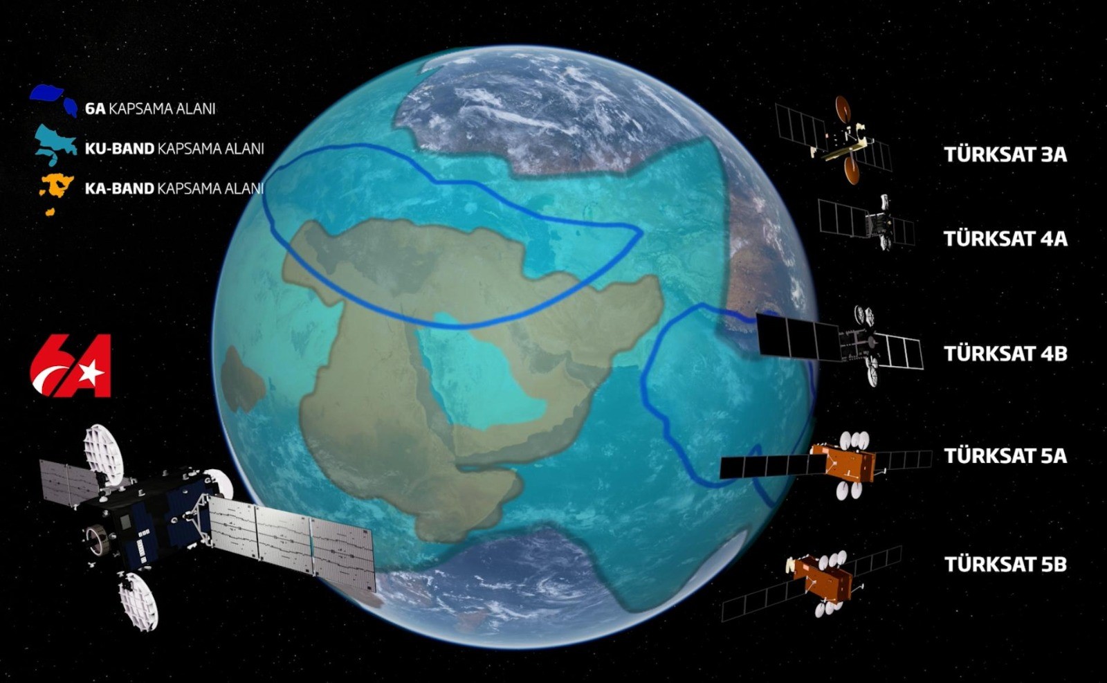 Türkiye Türksat 6A'nın 532 Kanalıyla Küresel Yayıncılıkta Zirvede1