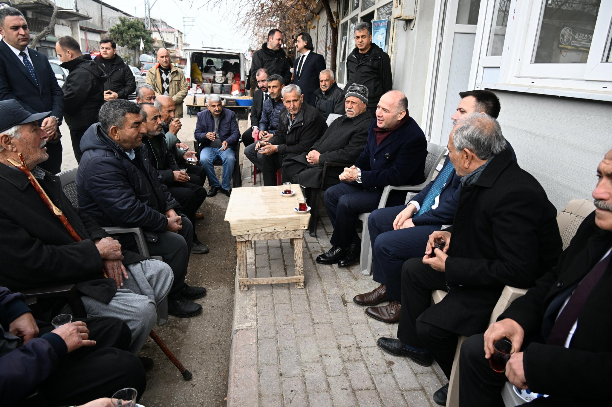 Vali Serdengeçti'den Düziçi'nde Kaymakamlık Ve Esnaf Ziyareti-1