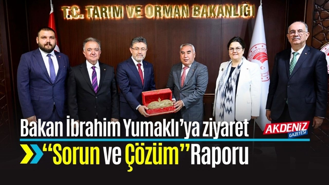Osmaniye Heyeti, Bakan İbrahim Yumaklı'yı Ziyaret Etti