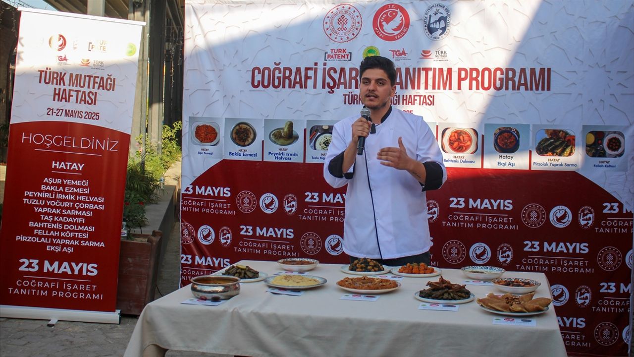 Hatay'ın 10 lezzeti coğrafi işaret olarak tescil edildi