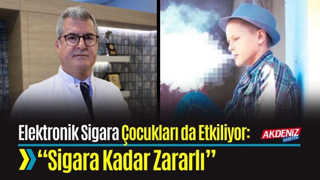 Elektronik Sigara Çocukları Da Etkiliyor: “Sigara Kadar Zararlı”