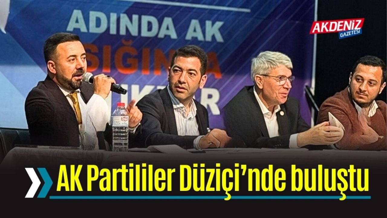AK Parti Düziçi Teşkilatından Birlik ve Beraberlik Mesajı