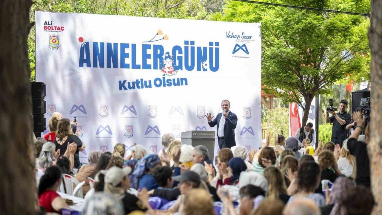 Mersin Büyükşehir Belediyesi'nden Anneler Günü Etkinliği