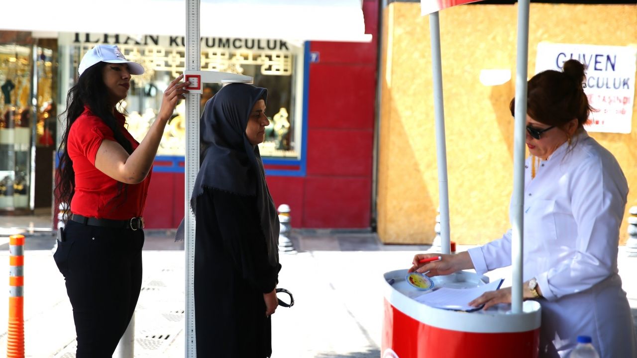 Mersin’de Geniş Kapsamlı Vücut Kitle İndeksi Taraması Gerçekleştirildi