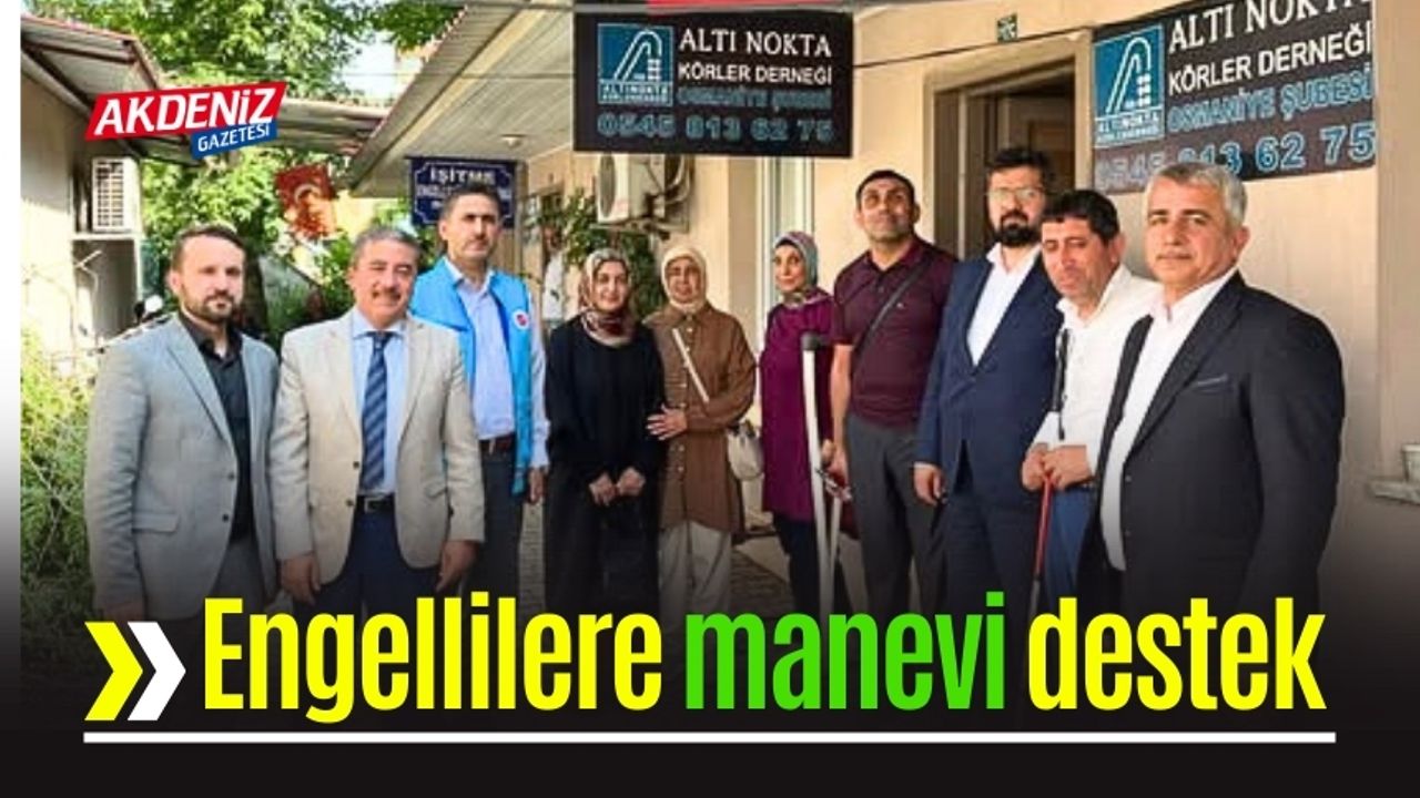 Müftülükten Engellilere Manevi Destek Ziyareti