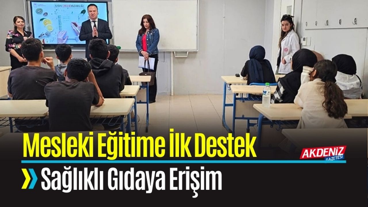 Tarım ve Orman Bakanlığı’ndan Mesleki Eğitime İlk Destek Osmaniye’den