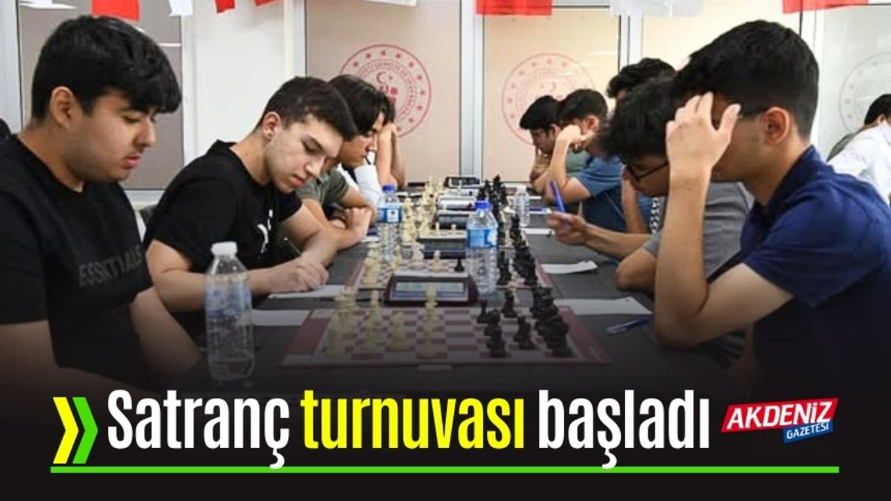 19 Mayıs Gençlik Haftası Satranç Turnuvası Başladı