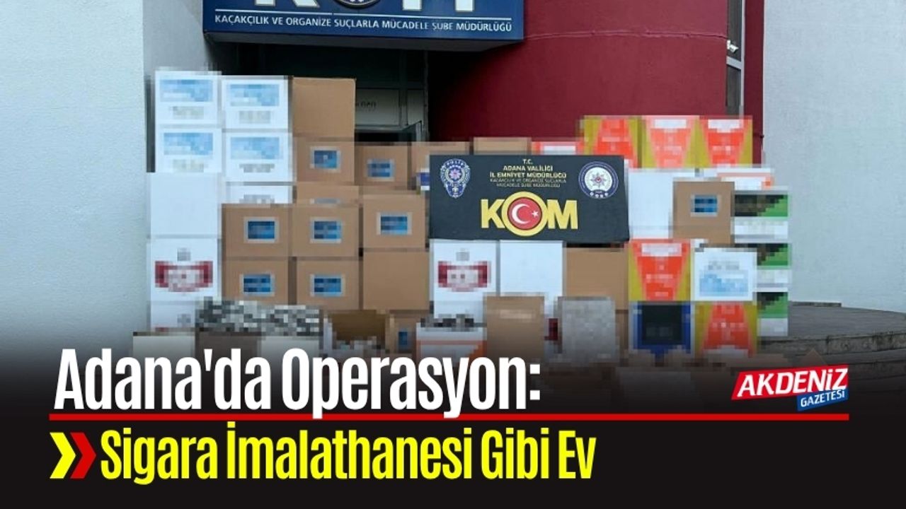 Sigara İmalathanesi Gibi Ev