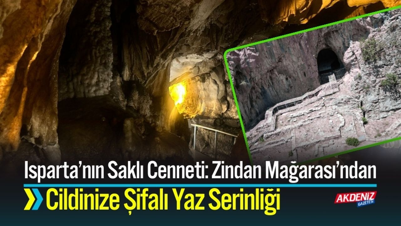 Zindan Mağarası'ndan Cildinize Şifalı Yaz Serinliği