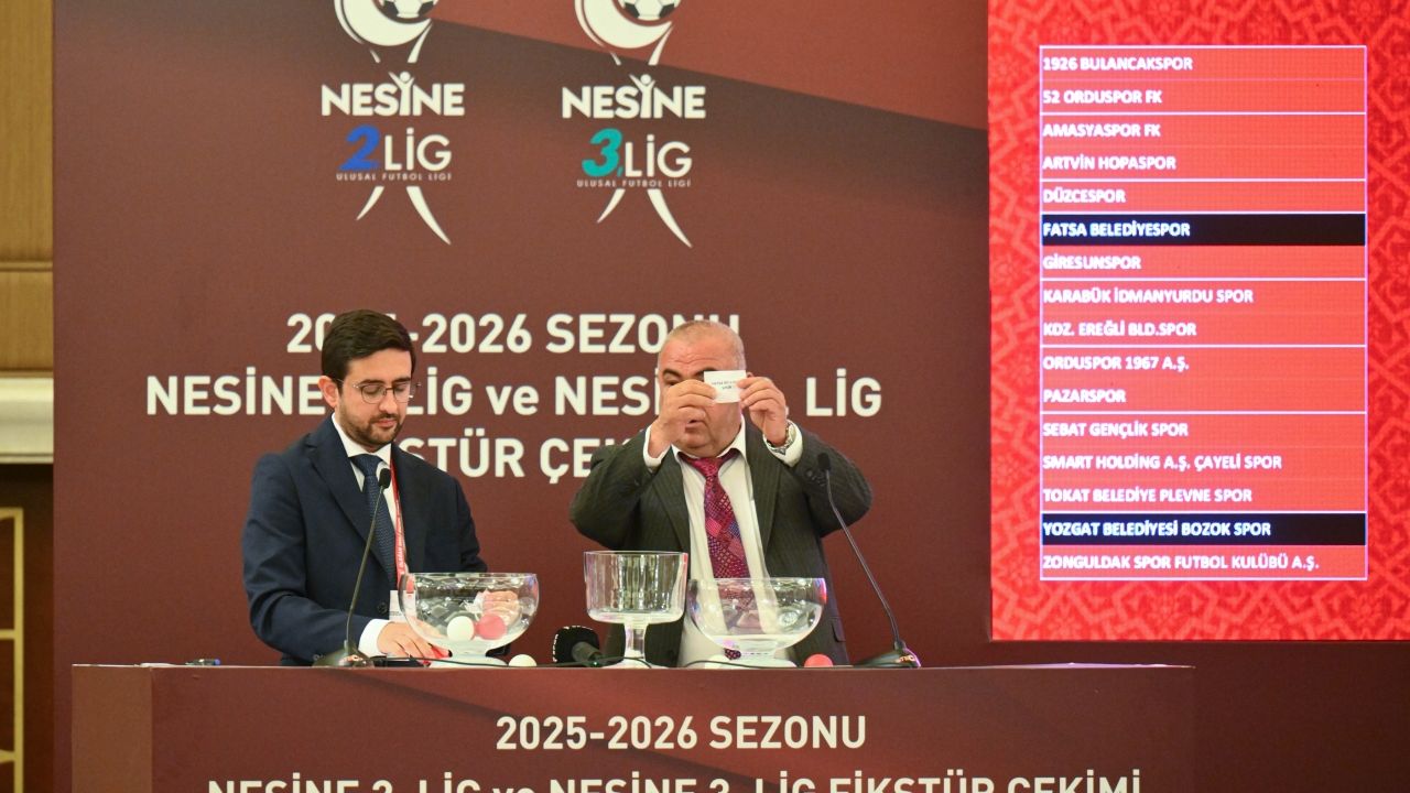 Nesine 2. ve 3. Lig Fikstürleri Çekildi