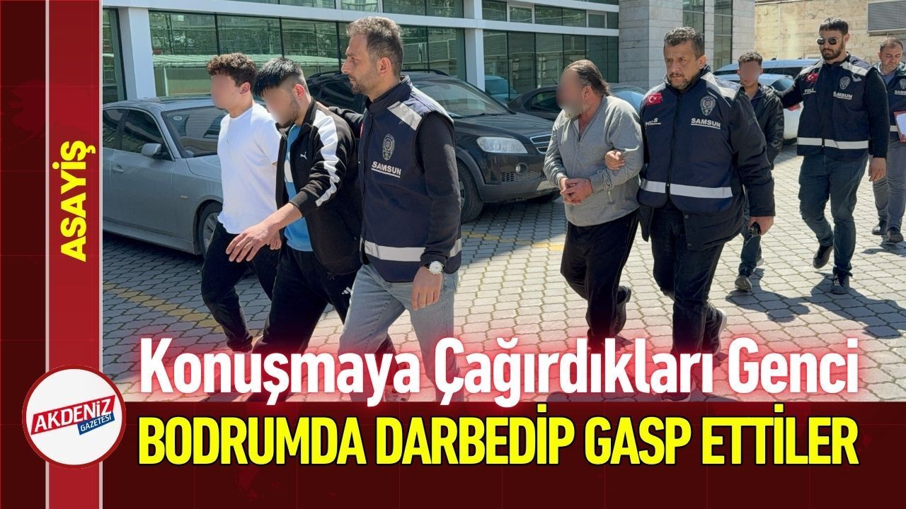 Konuşmaya Çağırdıkları Genci Bodrumda Darbedip Gasp Ettiler