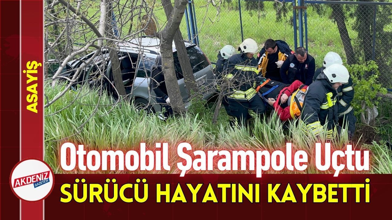 Otomobil Şarampole Uçtu, Sürücü Hayatını Kaybetti