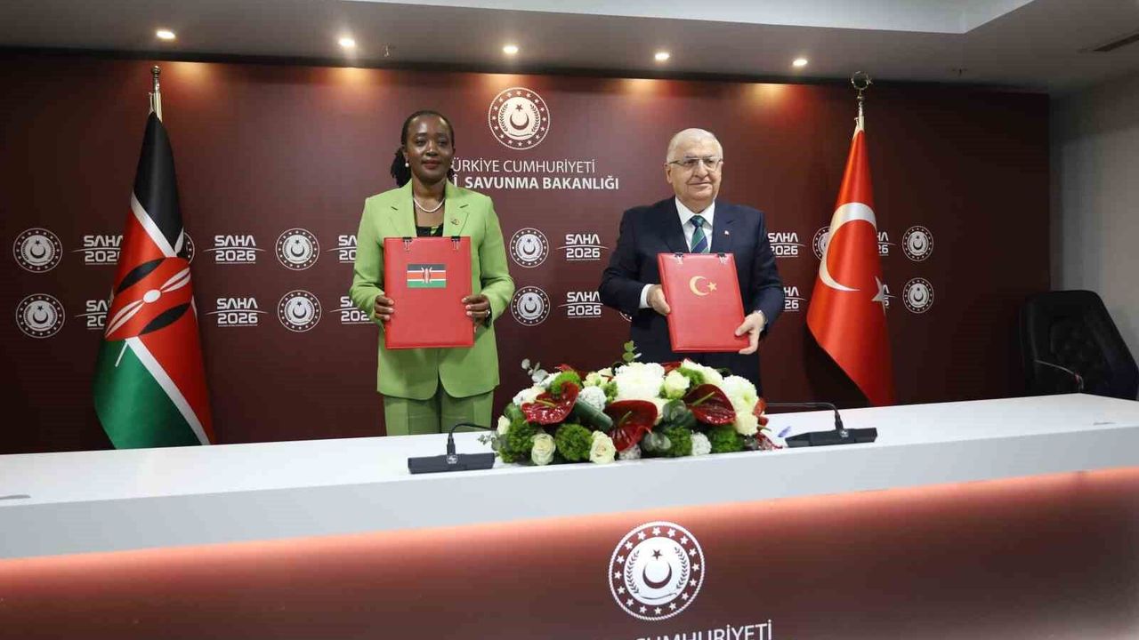 SAHA 2026’da Türkiye-Kenya Savunma İş Birliği