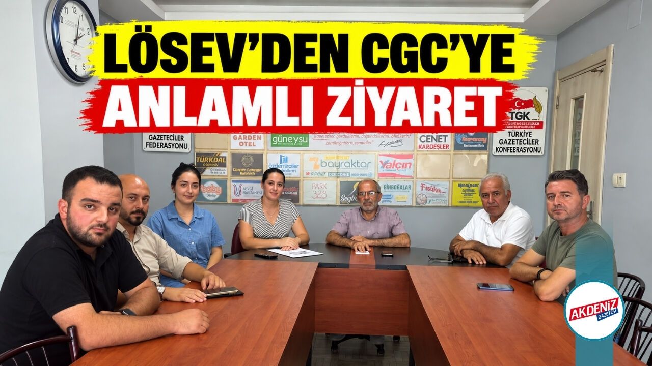 LÖSEV’den CGC’ye Anlamlı Ziyaret! Dayanışma Çalışmaları Masaya Yatırıldı