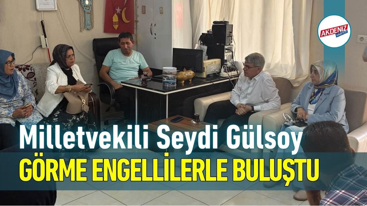 Milletvekili Seydi Gülsoy, Düziçi'nde Muhtarlarla Buluştu